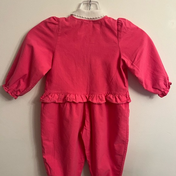 Vintage 90s Walt Disney Collection Winnie the Pooh Pink Romper 32 lbs - Picture 2 of 5